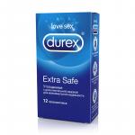 Презервативы Дюрекс/Durex экстра сейф плотные с допол смазкой N12