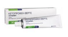 Кетопрофен-Вертекс гель 2,5% 50г N1