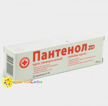 Пантенол ZD крем универсальный 50мл