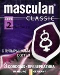 Презервативы Маскулан/Masculan 2 классик доттед пупырышки N3