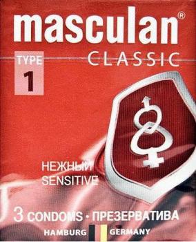 Презервативы Маскулан/Masculan 1 классик сенситив нежные N3