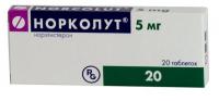 Норколут таб. 5мг N20