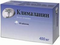 Клималанин таб. 400мг N30