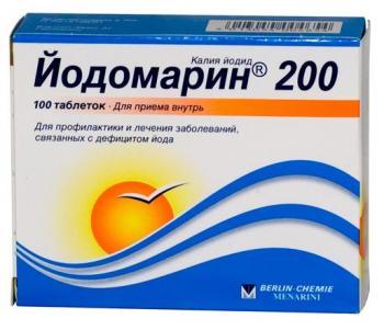 Йодомарин 200 таб. 0,2мг N100