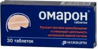 Омарон таб. 400мг+25мг N30