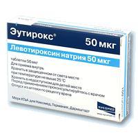 Эутирокс таб. 50мкг N100