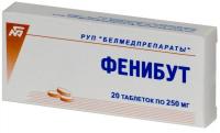 Фенибут таб. 250мг N20