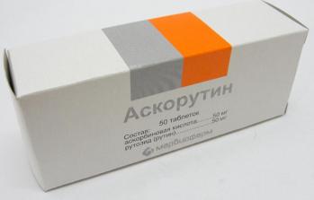 Аскорутин таб. 50мг+50мг N50
