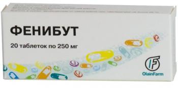 Фенибут таб. 250мг N20