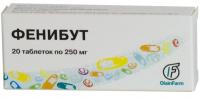 Фенибут таб. 250мг N20