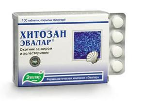 Хитозан таб. 500мг N100