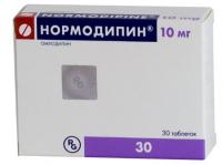 Нормодипин таб. 10мг N30