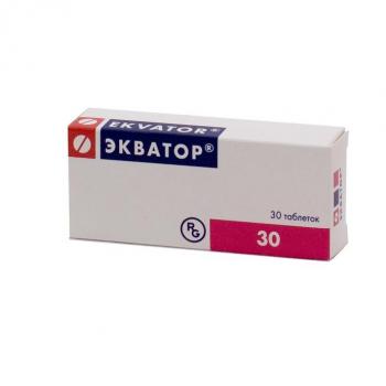 Экватор таб. 10мг+20мг N30