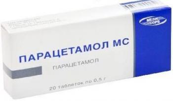 Парацетамол Медисорб таб. 500мг N20