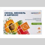 Здравсити комплекс экстрактов сенна-фенхель-абрикос таб. 500мг N30