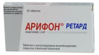Арифон ретард таб.с контр.высвоб.п.п.о. 1,5мг N30