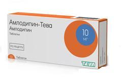 Амлодипин-Тева таб. 10мг N30
