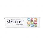 Метрогил гель д/наружн. прим. 1% 30г N1