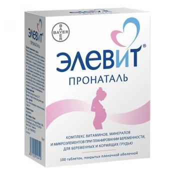 Элевит пронаталь таб. п.п.о. N100