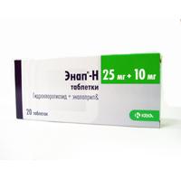 Энап-H таб. 25мг+10мг N20