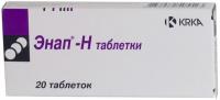 Энап-H таб. 25мг+10мг N20