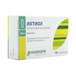 Ихтиол супп. рект. 200мг N10