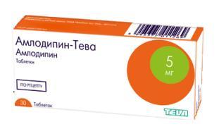 Амлодипин-Тева таб. 5мг N30