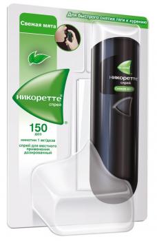 Никоретте спрей мятный 1мг/доза 150доз N1