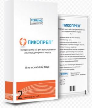 Пикопреп пор. шип. для р-ра внутрь 16,1г N2