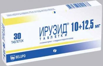Ирузид таб. 12,5мг+10мг N30