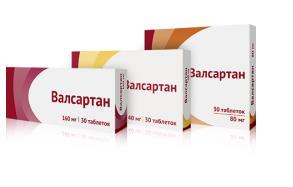 Валсартан таб. п.п.о. 160мг N30
