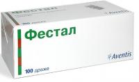 Фестал таб. кш/раств п.о N100