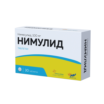 Нимулид таб. 100мг N30