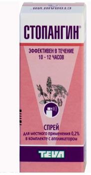 Стопангин-Тева спрей местн. 0,2% 30мл N1