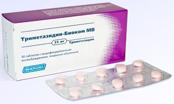 Триметазидин-Биоком МВ таб.модиф.высвоб.п.о 35мг N30